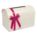 Briefbox "Tendril" für Geldgeschenke in ivory